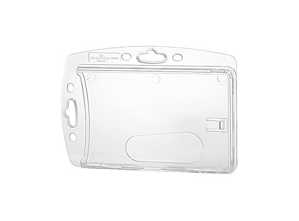 Kortholder DURABLE hardplast klar (10) 
